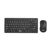 PC Power PCK-226 + PCM-936 2.4GHz Wireless Bangla Keyboard & Mouse Combo (Black)